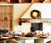 božićne dekoracije stola: dekoracije zidova, dekoracija soba