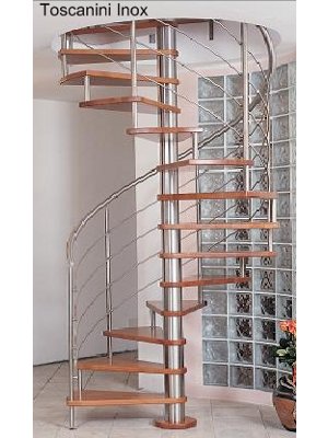 spiralne stepenice; izrada kružnih stepenica